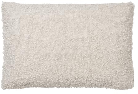 blomus Kissenhülle -Teddy- | Farbe Moonbeam | Größe 40x60 cm | Kuschelig weich | Deko Kissenbezug