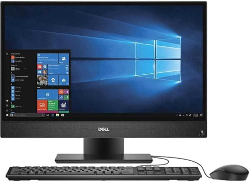 DELL Optiplex 3280 All-in-One Desktop Computer PC, Mit 21.5-Zoll-Monitor, Intel Core i5-10500, 8GB RAM, 256GB SSD, WiFi, Bluetooth, US QWERTY Tastatur, Windows 11 Pro (Generalüberholt)