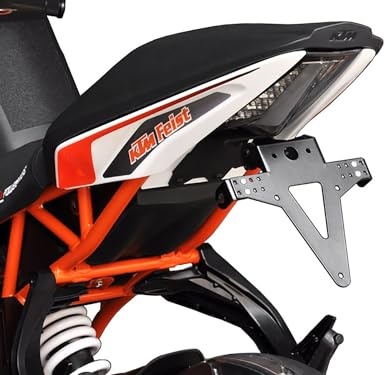 ZIEGER Classic Kennzeichenhalter Kennzeichenträger kompatibel mit: KTM RC 125 | 200 | RC 390