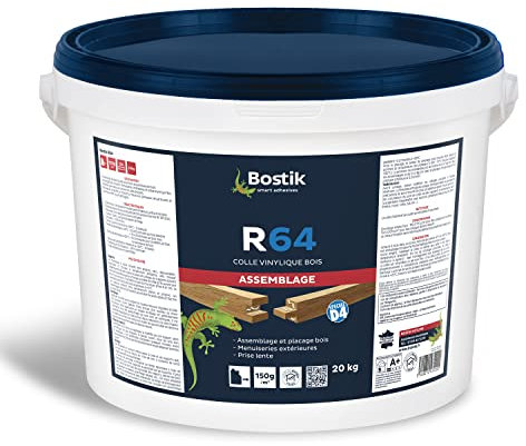 Bostik CPA30003 Colle vinylique R64 D4 Seau de 20kg-30604659