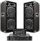 Ibiza sound - Pack Sono Dj avec Table de Mixage USB + 2 Enceintes Sono Puissante + 1 Ampli 960w – PA SONO DJ LIGHT BAR CLUB DISCO SOIREE DANSANTE