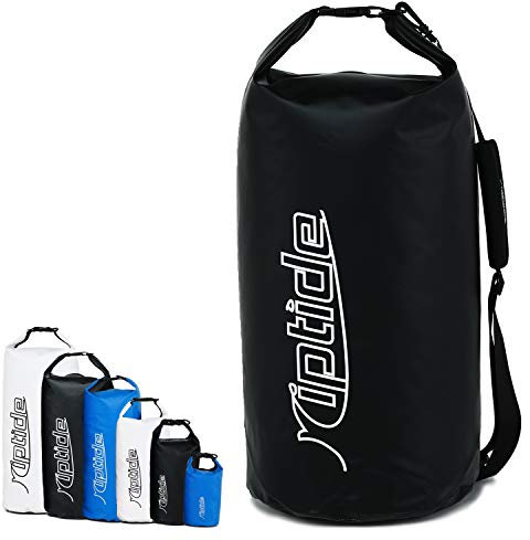 riptide Dry Bag - wasserdichter Packsack mit Umhängegurt | schwarz | 30l
