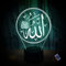 Optische Täuschung 3D Islamische Lampe Nachtlicht 16 Farben Andern Sich Fernbedienung USB-Strom Touch Schalter Dekor Lampe LED Lampe Tisch Kinder Geburtstag Weihnachten Geschenk