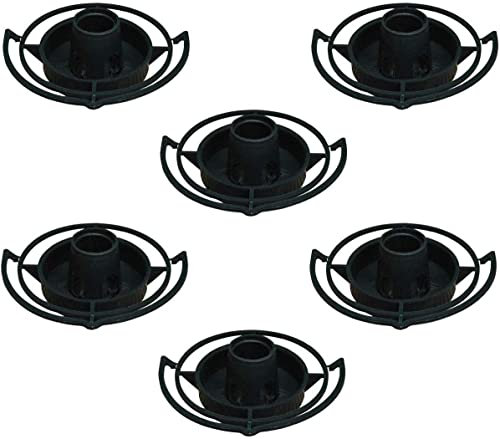 Ram® 6 x Black Bottle Top Feeders Bird Wild Bird Feeder