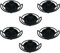 Ram® 6 x Black Bottle Top Feeders Bird Wild Bird Feeder