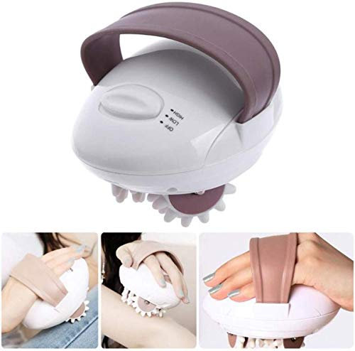 3D Roller Body Massage Shaper Elektrischer Gesichtsschlanker Massagegerät Mini 3D Wireless Anti-Cellulite-Maschine Gewichtsverlust Zahnradrolle Cellulite Körpermassagegerät