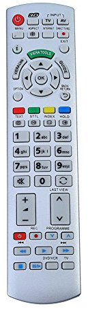 Goshyda N2QAYB000504 Fernbedienung, TV-Fernbedienung ersetzen für N2QAYB000504 N2QAYB000673 N2QAYB000785 TX-L37EW30 TX-L42ES31
