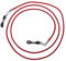 Hawhy Brillenband aus starkem Material in vielen modischen Farben für alle Arten von Brillen geeignet,mit extra Anti Rutsch Öse die hält (Rot)