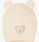 Steiff Baby - Mädchen Mütze Ohne Bommel Hat, Antique White, 37 EU