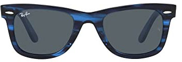 Ray-Ban 0RB2140 Gafas, Rayas Azul/Azul, 50 Unisex Adulto