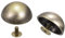 sourcing map Rivetti a vite 20 x 9 mm con testa tonda cava in pelle borchie chiodate color bronzo 8 set