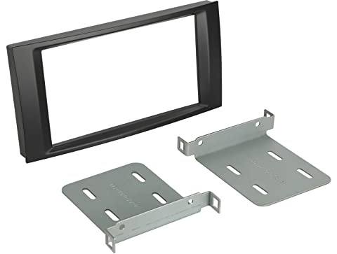 ACV Einbaurahmen Set für Doppel DIN Autoradio in VW T5, Caravelle, Touareg, Multivan (2003-2015) - Profi