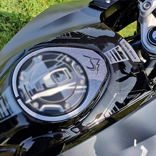 Resin Bike Aufkleber Motorrad Kompatibel Mit BMW R 1250 GS Triple Black 2021 2022. Schutz Motorrad Zahnrad Stopfen Tankpad Von Hülle PU Graffi. Aufkleber 3D mit Harz Beschichtet für GS 1250