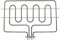 JCSPARES® - Resistenza Superiore Doppia Maxi 1050 + 2800 Watt Per Forno Compatibile Con Smeg