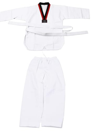BROLEO Costume de taekwondo à manches courtes pour enfant (uniforme taekwondo 150), #511, Taekwondo Uniform 150