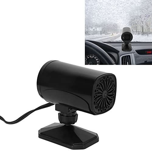 Autoheizung, 150 W, Heizung, Kühlmodus, 360 Grad Drehbar, Einstellbare Temperatur, Zigarettenanzünder, Demister, Entfroster(12V)