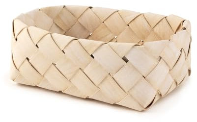 Royal Norfolk Korb aus Holz, oval, 25 x 19 x 7 cm
