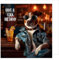 Edition Seidel Premium quadratische Geburtstagskarte mit Umschlag. Glückwunschkarte Happy Birthday Billet Tier Karte Mann Frau Cooler Hund Humor Lustig (GQ159 SW024)
