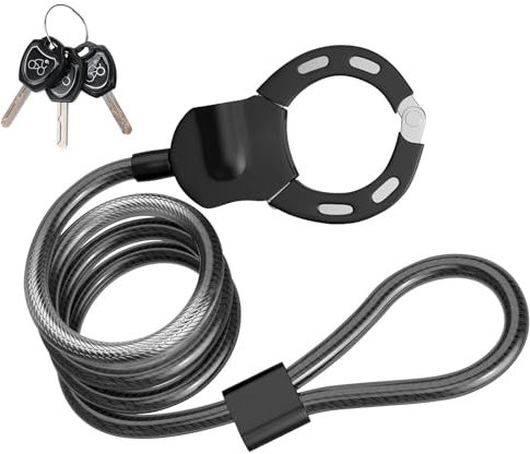 Kairey Electric Scooter Lock,Heavy Duty Anti-Theft Handcuff Lock,E Bike Locks High Security with Keys for Electric Scooter Ideal with Xiaomi, Segway, Ninebot, NIU Scooter