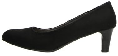 Fitters Damen Pumps Aurelia in Farbe Black MF, Damenschuhe in Übergröße - große Damenschuhe, Aurelia 44 EU Black MF