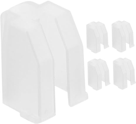 5pcs Record Needle Cover Replacement Turntable Stylus Protectors | Plastic Build, Lightweight Easy Replacement Fit, Record Protective Sleeves for Turntable Stylus and Needle