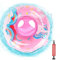 Flotador Bebe Inflable con Asiento, Anillo de Natación Bebe para 6-36 Meses, Flotador de Piscina para Bebé para Piscina, Playa (Rosa A)
