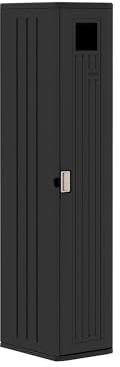Suncast Tall Storage Locker, Black