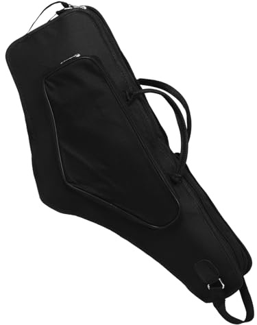 Custodia Sax Contralto Zaino Multifunzione Leggera | Tessuto Oxford Spugna, Nera e Semplice, per Musicisti, Protezione Antiurto e Trasporto Quotidiano