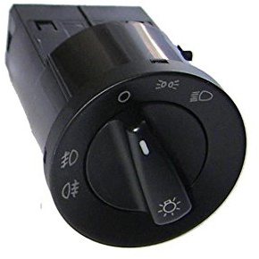 Lichtschalter Schalter Licht Nebelscheinwerfer NSW Nebelleuchte | kompatibel mit Polo 6N2 Sharan by HZ-DESIGN