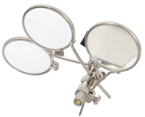 DECHOUS Juwelier Dreitellupe für Schmuck und Uhren, 15x, Silber