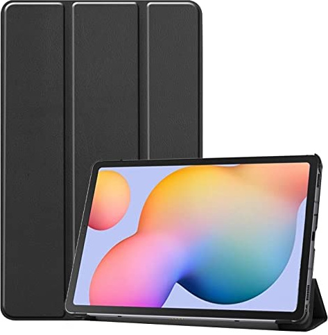 eSTUFF Galaxy Tab A11 Houston Folio Case. Black PU Leather Front, ES685022-BULK
