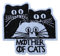Mother of Cats Embroidery Patch Iron on or Sew on Embroidered Motif GOT Transfer Feline Lover Applique