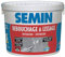 Semin - Enduit de Rebouchage en Pâte Spécial Fissures et Trous de Vis - Intérieur/Extérieur - Seau de 4 kg