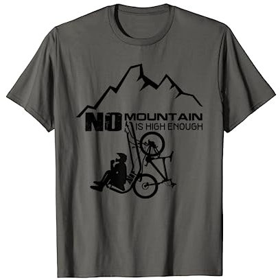 MTB Mountainbike Trikot - lustiges Fahrrad mit Lift Geschenk T-Shirt