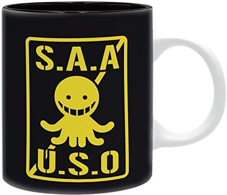 ABYSTYLE - ASSASSINATION CLASSROOM - Heat Change Becher - 460 ml - Koro Attaqué (SAAUSP)