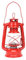 Blizzard Hurricane Oil Lamp Brennende Laterne Vintage Petroleumlampe Iron Lantern Oil Lamp Decoration(Red)