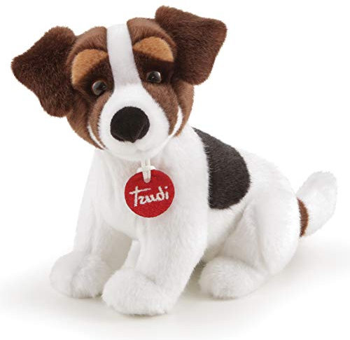 Trudi Jack Russel Jack Hund Plüschtier Spiel, Weihnachts- und Geburtstagsgeschenk | 13x19x24cm Grosse S | Klassische Plüschhunde | Modell 22925