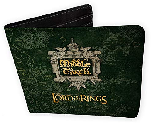 Herr der Ringe - Geldbörse - Mittelerde - Middle Earth Logo - Grün