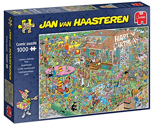 Jan Van Haasteren, Kindergeburtstagsparty, Puzzle 1000 Teile Erwachsene