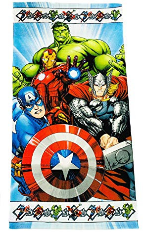 Toalla Avengers Mikrofaser, 70 x 140 cm, Avengers Marvel