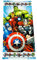 Toalla Avengers Mikrofaser, 70 x 140 cm, Avengers Marvel