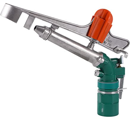 Umerk Sprinkler Einstellbar G1.5 Female Thread Rasen Sprinkler Gun Agriculture Bewässerung Regenpistole Sprinkler Gartenpark Impact Angetrieben Sprinkler