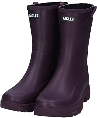Aigle Alya, Stivali in Gomma Donna, Vino, 38 EU