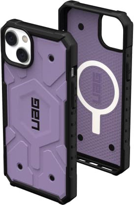 URBAN ARMOR GEAR UAG Designed for iPhone 14 Plus Case Purple Lilac 6.7 Pathfinder Built-in Magnet Compatible with MagSafe Charging Slim Lightweight Shockproof Dropproof Rugged Protective Cover