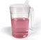 Shatterproof Mug with Sippy Lid | Adult Drinking Aid Cup Elderly Small Spout Drink Lid One Handle Hand Tremor Arthritis Weak Grip Drink Mug Strong Hardwearing