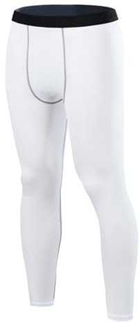 Smatstyle Kompressionshose Herren Sport Leggings Laufhose Lang Tight Atmungsaktiv Baselayer Leggings Trainingshose für Fitness Joggen Basketball