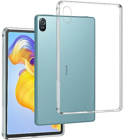 REY Cover in Gel TPU Trasparente per Honor Pad 8 12, Ultra Sottile 0,33 mm, Morbido Flessibile, Custodia Silicone