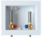 TTFLEX Washing Machine Outlet Box with Stainless Steel Water Hammer Arrestor,1/2 Inch PEX Inlet X 3/4 Inch MHT Outlet Connection