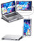 Maxfree F1 Laptop Monitor Extender - 14 FHD Dual Screen Laptop Monitor Extender with 360° Rotation Stand, Portable Monitor for Computers