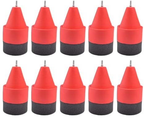 YLS Foam Arrow Tips Arrowhead Soft Sponge Arrow Heads Game Practice Broadheads Tips for Archery Combat Game CS Shooting Targeting